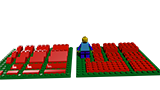 Lego postavička a Lego kocky